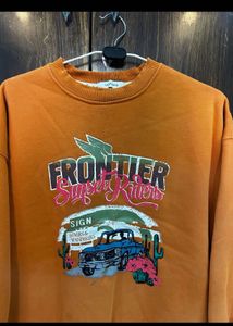 Frontier Graphic Print Sweatshirt