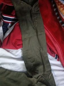 Olive Green Casual Shirt