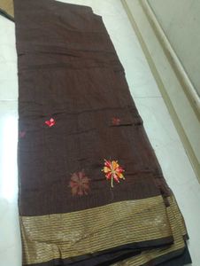 Beautiful Brown saree