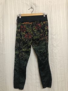 Varied Gear Black Printed Leggings