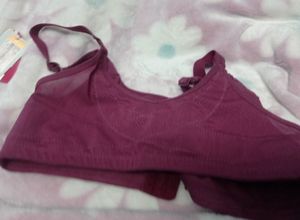 Comfortable Purple Bra