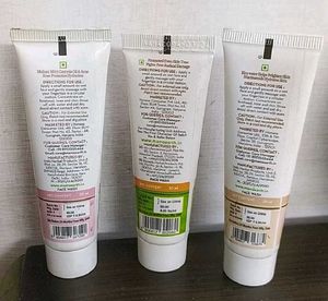 Mamaearth Face Wash &amp;  Daily Glow Creams Pack Of 3
