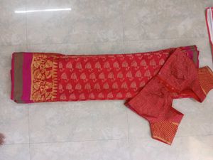 Red Color Saree For Women