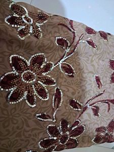 Brown Colour Saree