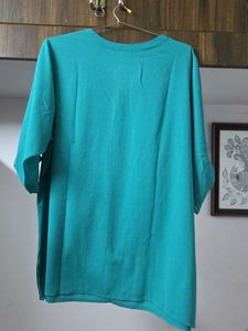 Teal Tunic Top