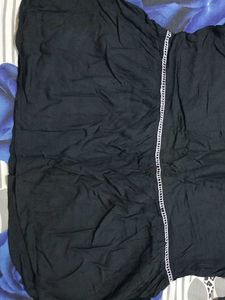 Black Peplum Top