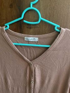 Casual Button-Down Top