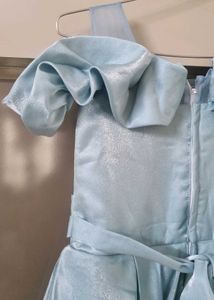 Cute Blue Party Dress