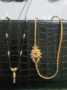 Chain And Mangalsutra Combo