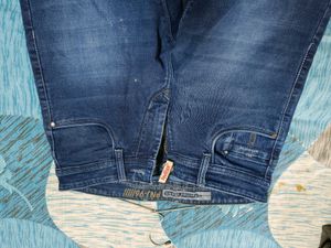 Dark Blue Denim Jeans
