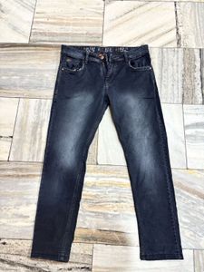 Dark Blue Denim Jeans