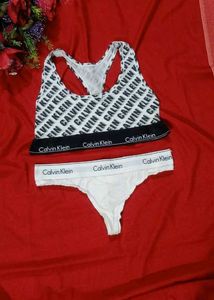 Calvin Klein Bra & Thong Set
