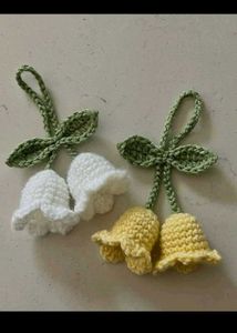 Crochet Bell Flower Handmade