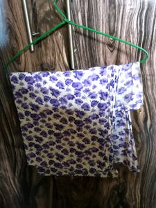 pure cotton floral dupatta