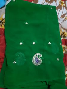 Beautiful Green Saree