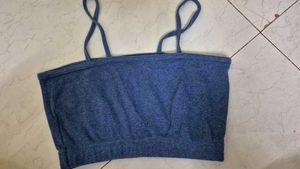 Blue Colour Bralette