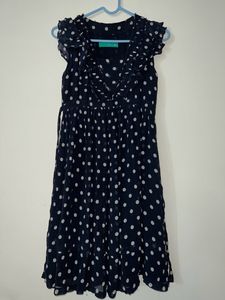 Blue Polka Dot Dress