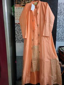 Boutique Light Orange Kurta