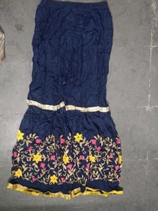 Yellow Embroidered Kurta