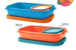 Lunch Box Tupperware New