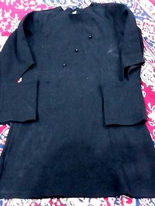 Elegant Black Kurta