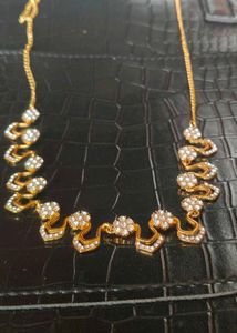 Elegant Gold-Tone Necklace