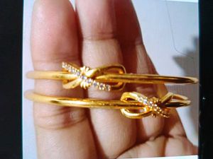GOLD PLATED BANGLE ( Pair of 3 )