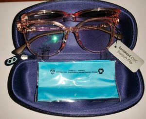 Lenskart Air Clip On Transparent Full Rim Round