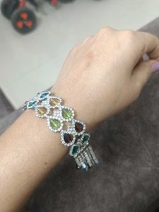 Colorful Rhinestone Bracelet