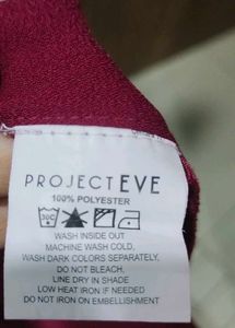 Maroon Shift Dress