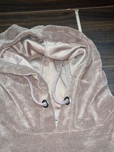 Velvet Hoodie - Relaxed Fit
