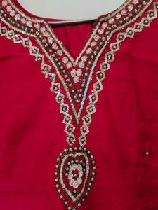 Hand Embroidery Suit
