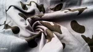 Blue Camo Long Sleeve Shirt