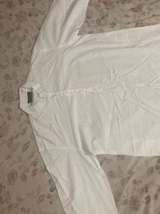 White Long Sleeve Button Down - Size 42