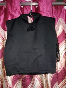 Black Crop Top