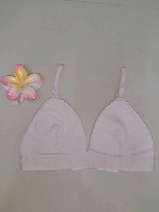 Baby Pink Ribbed Bra /Top