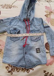 Denim Pant Shirt Set (12-18 Months Boy)