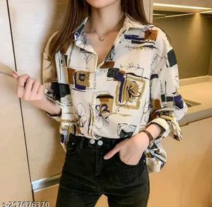 Patterned Casual Shirt