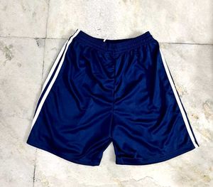 ADIDAS REAL MADRID NAVY BLUE 3 STRIPES SHORTS