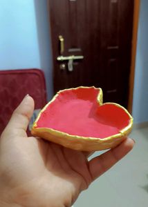 Heart-Shaped Trinket Dish , Jewellery Organiser