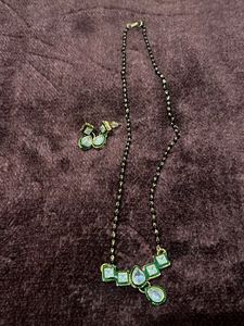 Mangalsutra Kundan Set