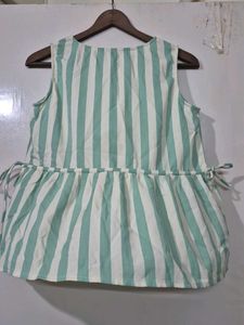 Striped Sleeveless Top