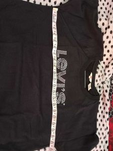 LEVI&#39;S Black Short Sleeves Sweatshirt