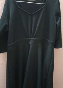 Black A-line Dress.