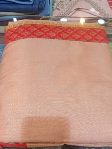 Peach Dress Material