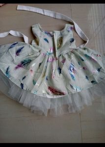 Beautiful Sea Green Frock For Baby Girls