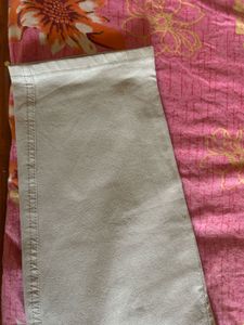 Beige Casual Pants