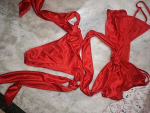 Red Bikini Set