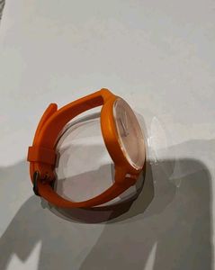vibrant Orange Fashion Watch