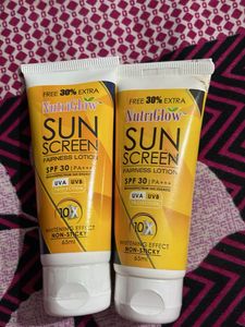 Nutriglow Sunscreen Pack Of 2